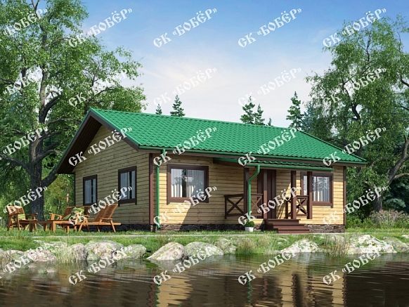 Дом из бруса 9х9